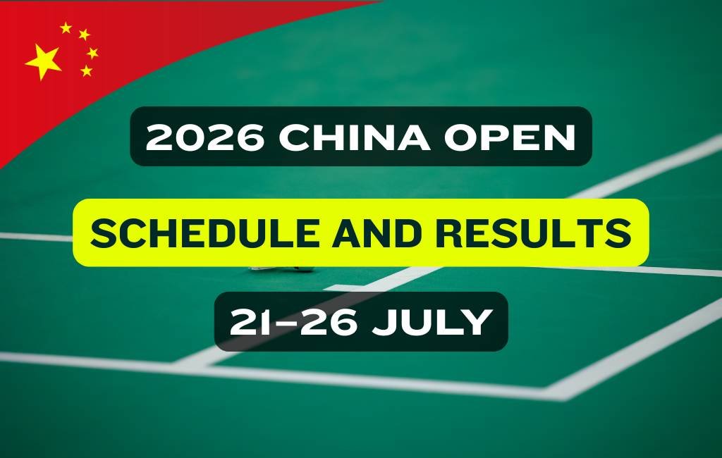 China Open 2026 Daily Match Schedule and Results