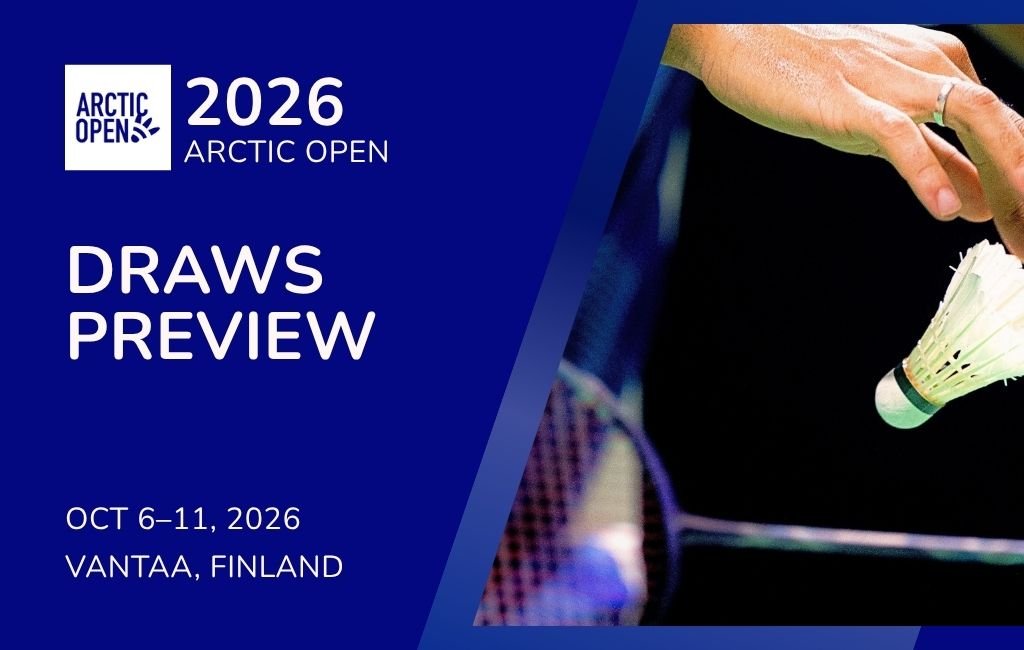 Arctic Open 2026 Draw: Vitidsarn and Intanon Top Seeds as Lee Zii Jia Starts in Qualifying